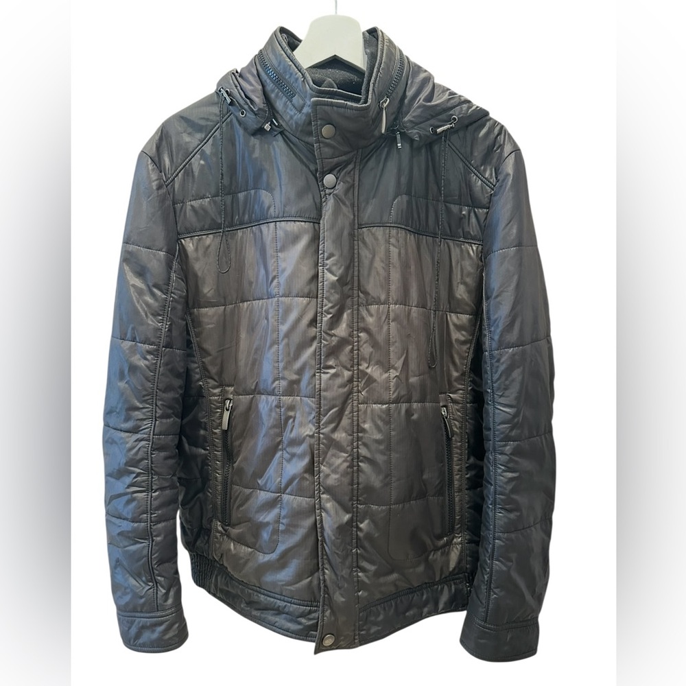 Men's Black Puffer Jacket